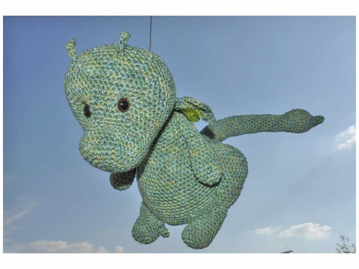Drache Lovely zum Häkeln für Anfänger