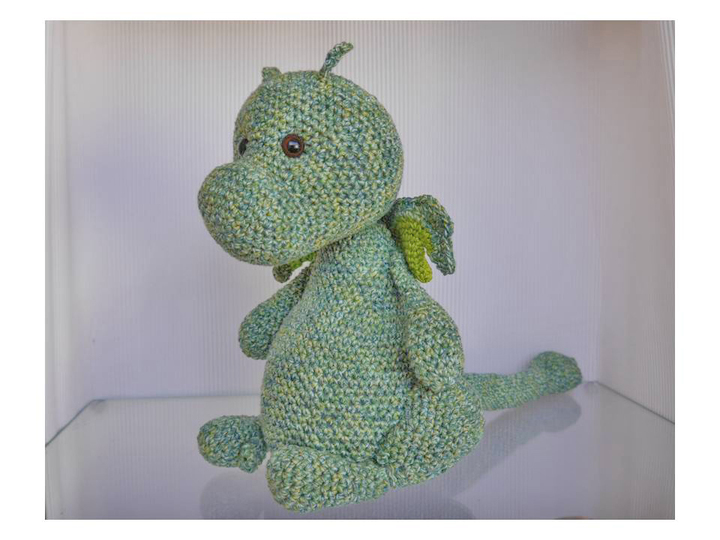 Drache Lovely zum Häkeln für Anfänger
