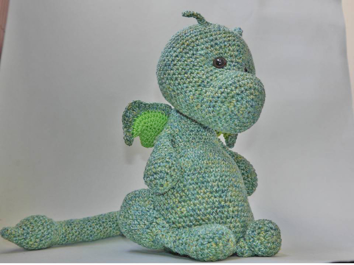 Drache Lovely zum Häkeln für Anfänger
