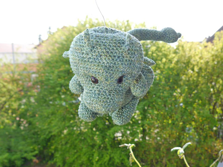 Drache Lovely zum Häkeln für Anfänger