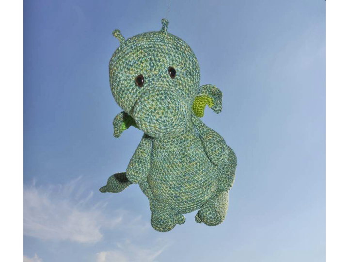 Drache Lovely zum Häkeln für Anfänger
