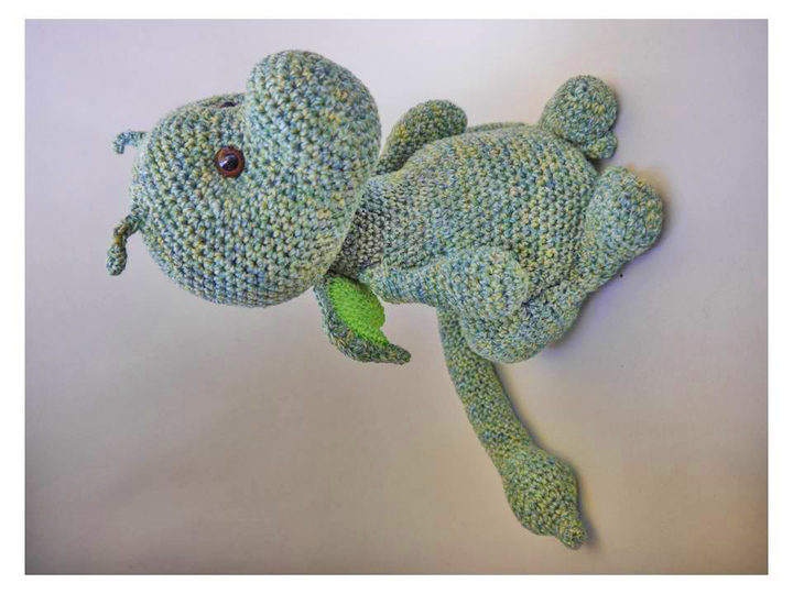 Drache Lovely zum Häkeln für Anfänger