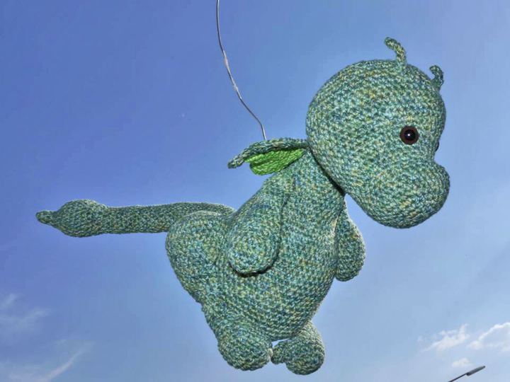 Drache Lovely zum Häkeln für Anfänger