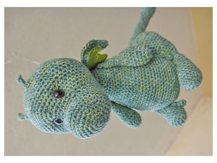 Drache Lovely zum Häkeln für Anfänger