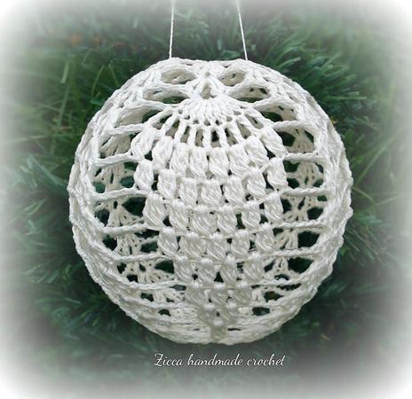 Crochet christmas ball pattern