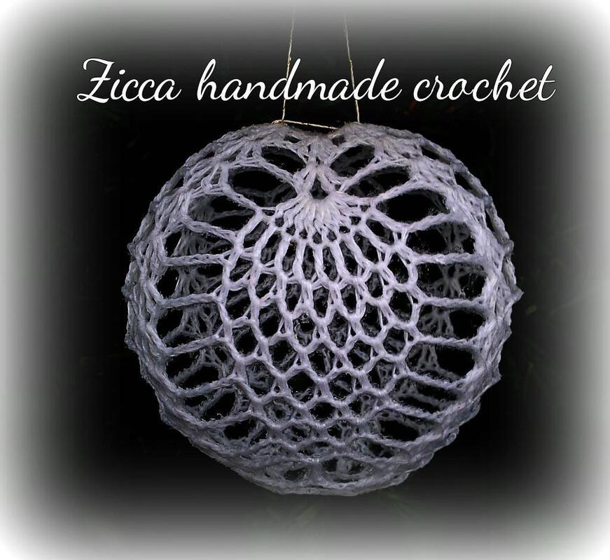 Crochet pineapple ball pattern