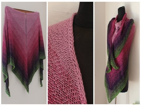 Strickanleitung Magnolie, auch für Anfänger geeignet