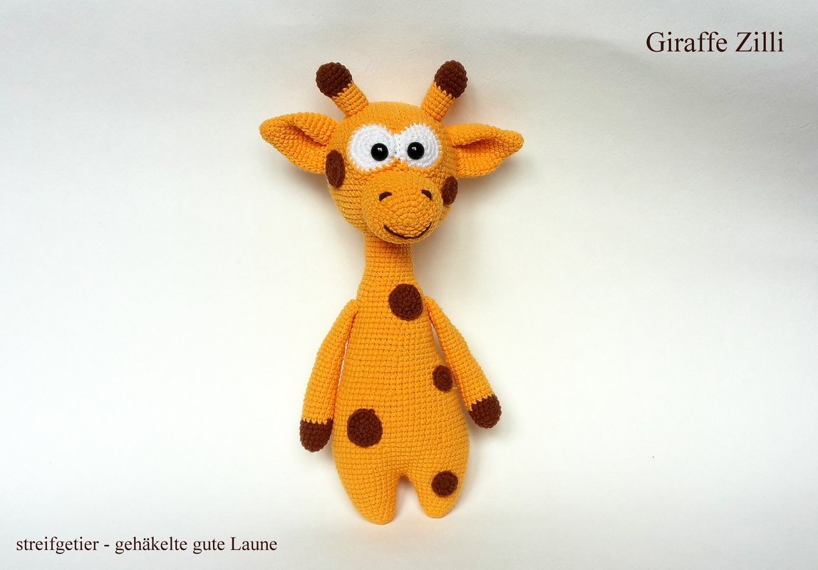 Häkelanleitung Giraffe Zilli
