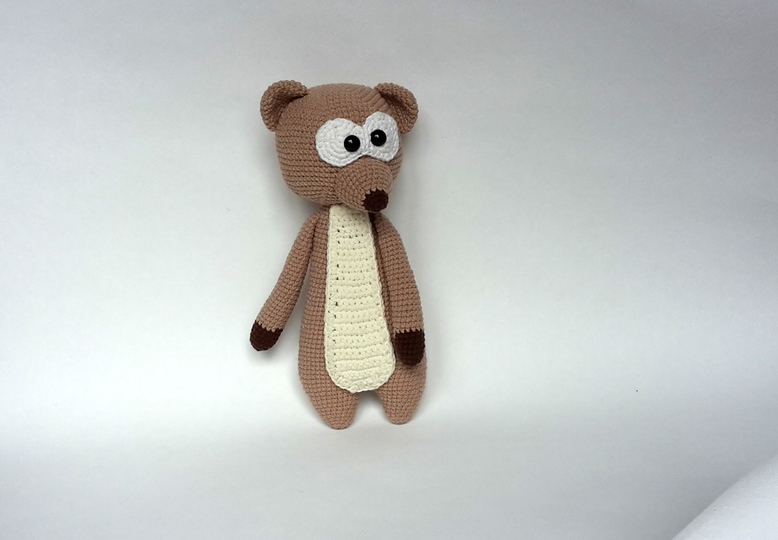 Häkelanleitung Erdmännchen Manni