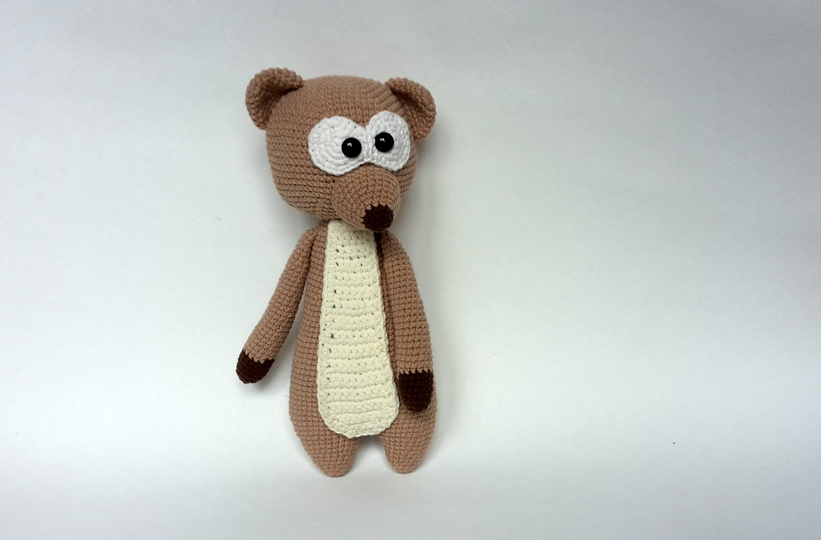 Häkelanleitung Erdmännchen Manni