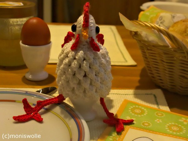 Crochet Instruction Egg Warmer "Friedolin"
