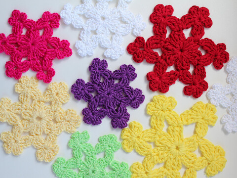 "Schneeflocke" PDF-Häkelanleitung