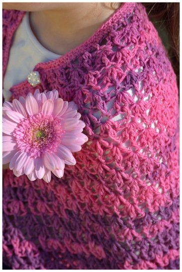 - MAY - Poncho, häkeln in 2 Formen erklärt, für jede Größe und Material