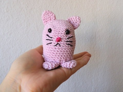 Kawaii Katze - Amigurumi Häkelanleitung