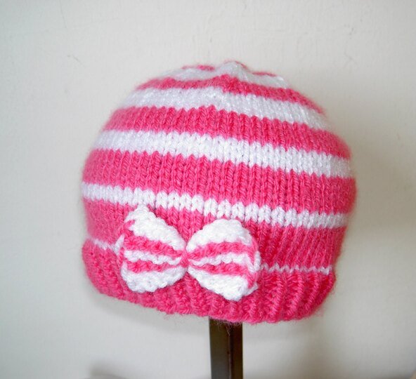 Strickanleitung Baby-Set, Mütze und Booties, ca. 1 - 4 Monate