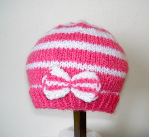 Strickanleitung Baby-Set, Mütze und Booties, ca. 1 - 4 Monate