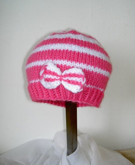 Strickanleitung Baby-Set, Mütze und Booties, ca. 1 - 4 Monate