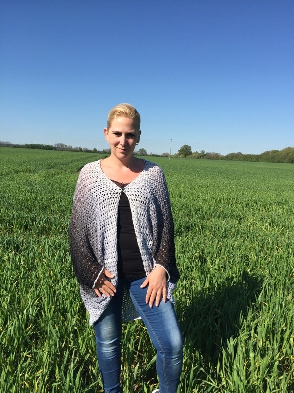 Jacke "Mitternachtstraum" häkeln - Bild 3