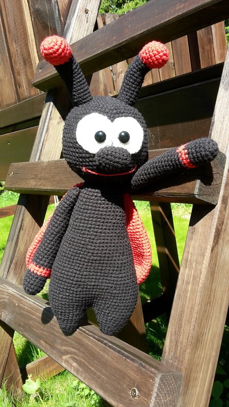 Häkelanleitung Marienkäfer Pünktchen - Bild 4