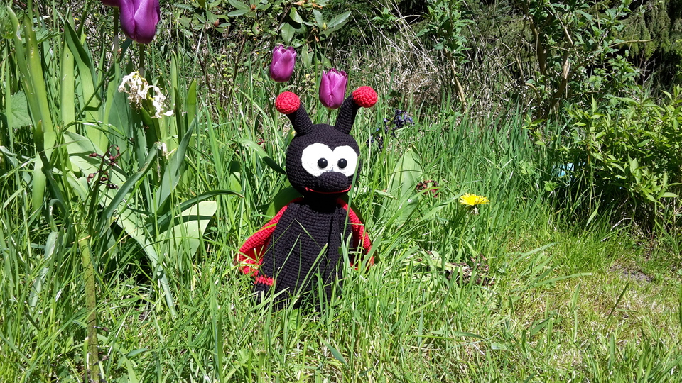 Häkelanleitung Marienkäfer Pünktchen