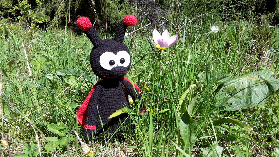 Häkelanleitung Marienkäfer Pünktchen