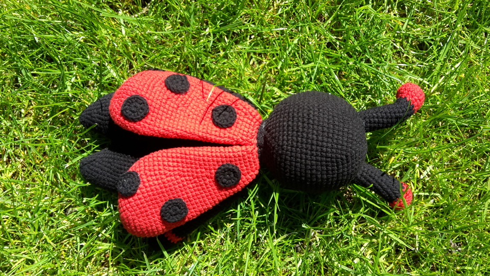 Häkelanleitung Marienkäfer Pünktchen
