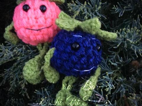 Taschenbaumler Früchtchen „Himbie und Brombie“