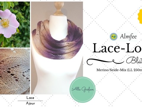 Lace-Loop "Blütenblatt"