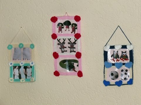 Häkelanleitung Bilderrahmen