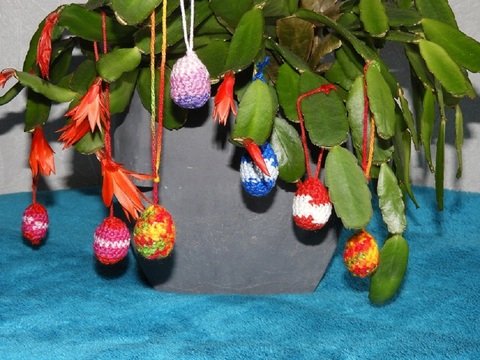 Mini Ostereier häkeln