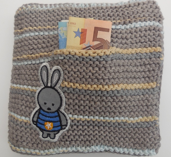 Gestricktes Bilderbuch - Quietbuch - Erlebnisbuch