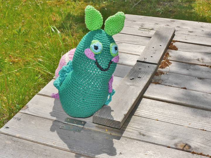 Schnecke - Blumenschnecke - Xxl - Häkelanleitung