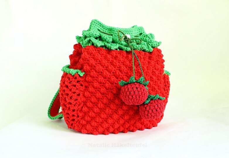 Kinderrucksack "Himbeere",  2 Var., Gr. 23 x 26 cm