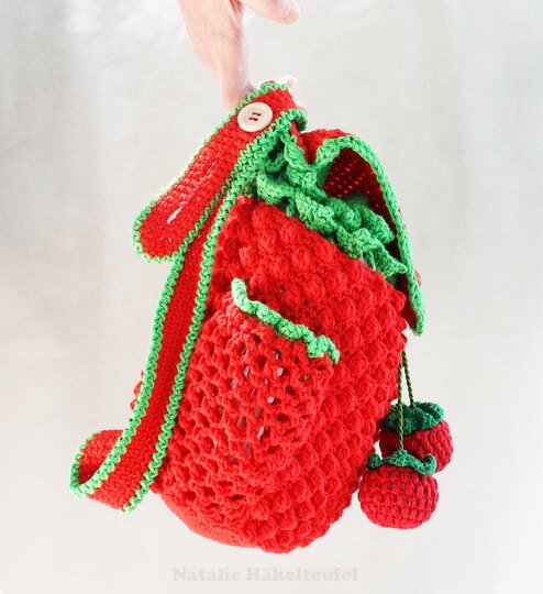 Kinderrucksack "Himbeere",  2 Var., Gr. 23 x 26 cm