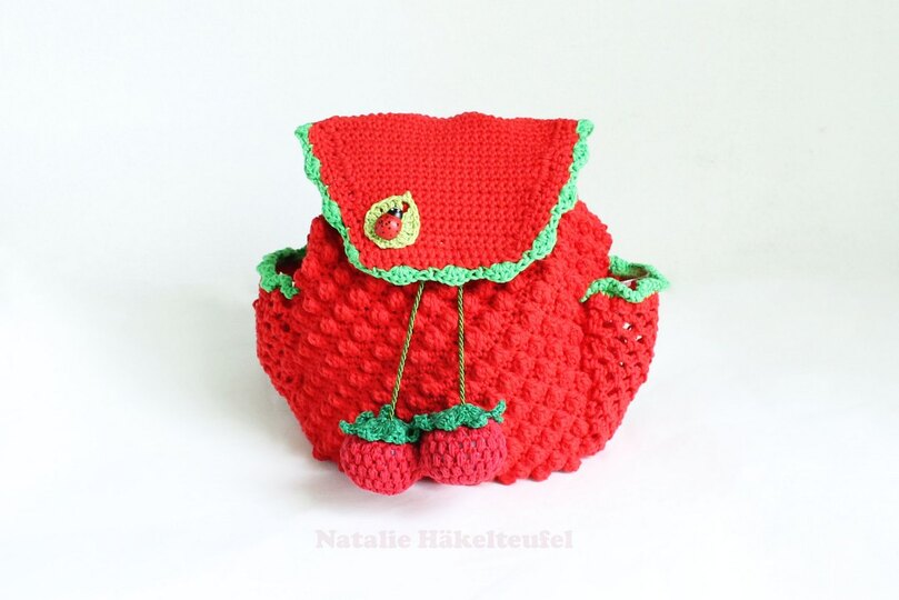 Kinderrucksack "Himbeere",  2 Var., Gr. 23 x 26 cm