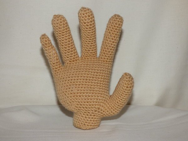 The hand - The Thing - "Das Händchen" - crochet pattern - easy