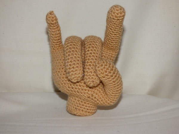 The hand - The Thing - "Das Händchen" - crochet pattern - easy