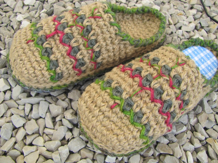 Espadrilles Clogs aus Jute - jede Größe - Häkelanleitung - 2in1 E-Book