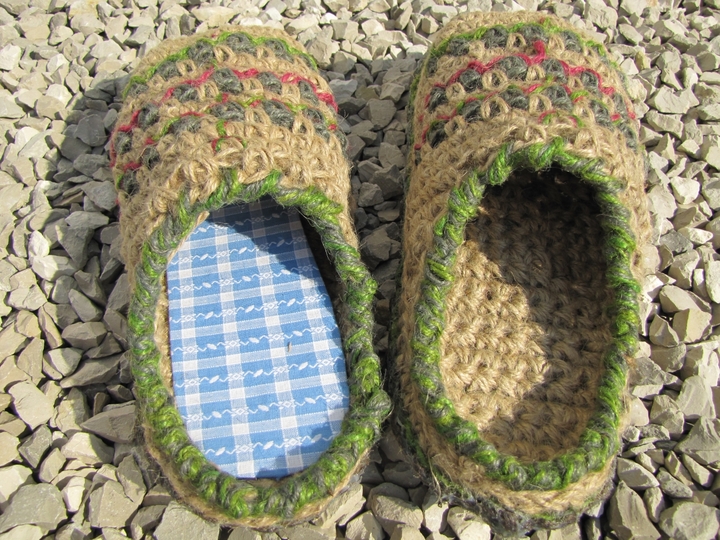 Espadrilles Clogs aus Jute - jede Größe - Häkelanleitung - 2in1 E-Book