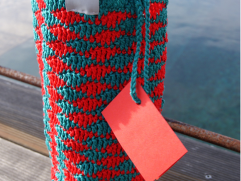 Weinflaschen-Geschenktasche