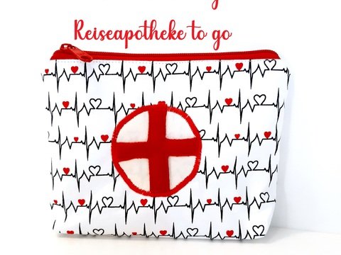 Nähanleitung Reiseapotheke to go