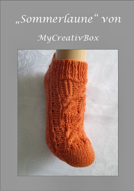 Sneaker-Sommersocken "Sommerlaune"