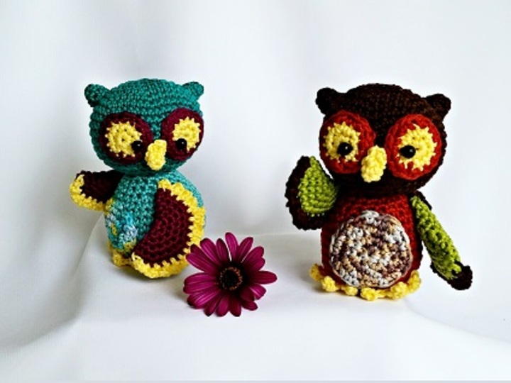 Funny Owls - Amigurumi Crochet Pattern