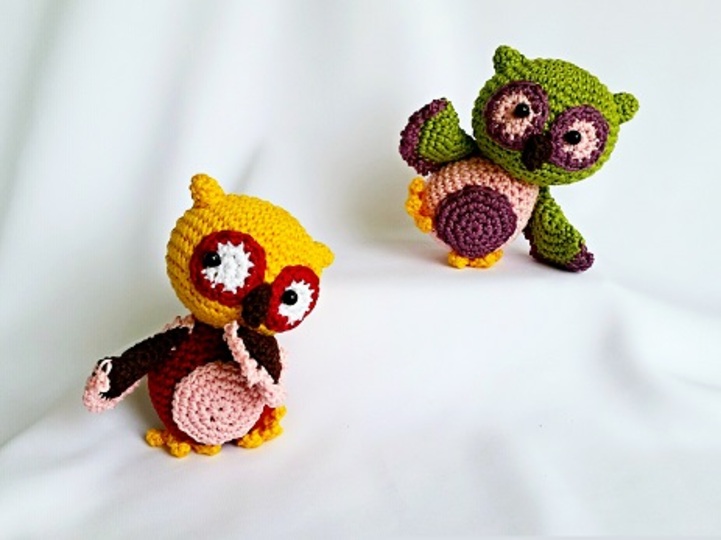 Funny Owls - Amigurumi Crochet Pattern