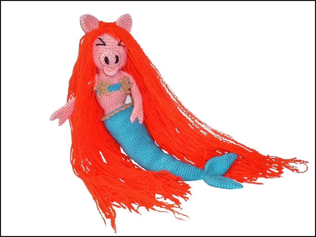 Häkelanleitung MeerjungSau Annabell - Meerjungfrau - Bild 2