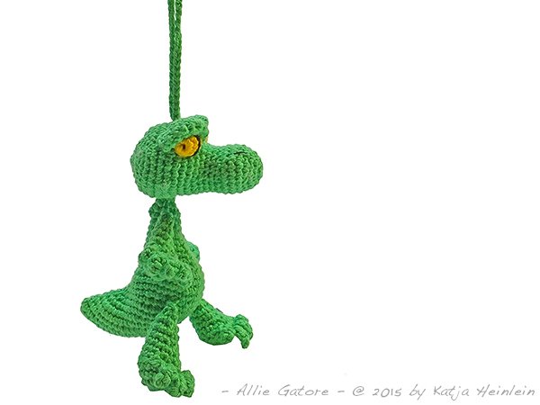 crochet pattern alligator crocodile