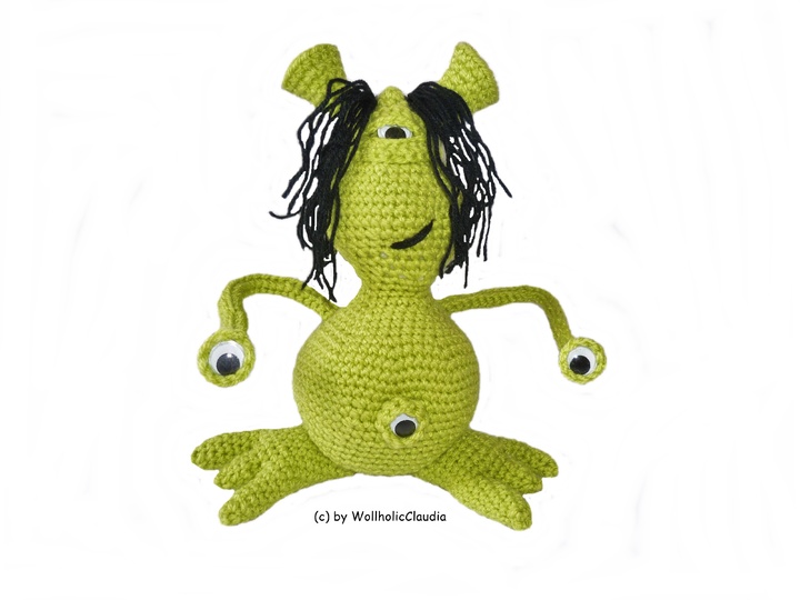 Häkelanleitung Außerirdischer Mars Mallow 