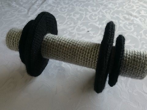 Hantel als Geldgeschenk