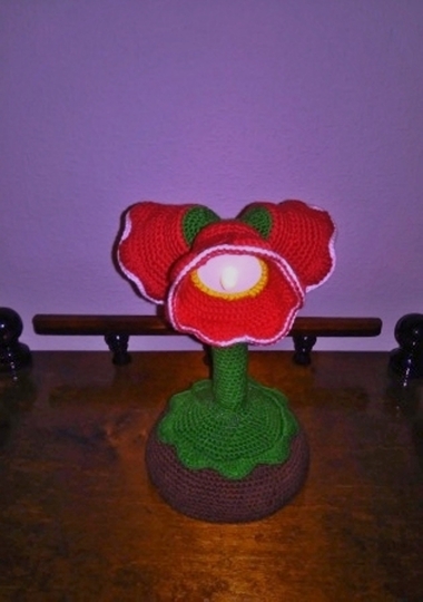 Teelicht " Glockenblume "