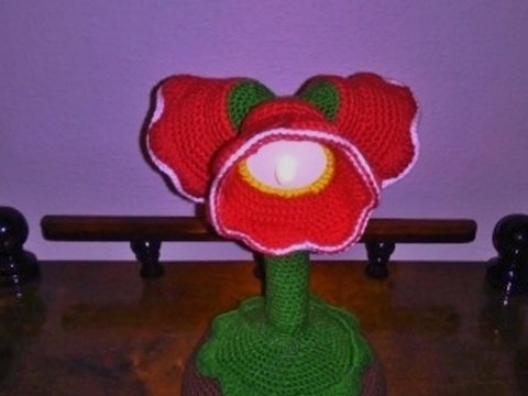 Teelicht " Glockenblume "